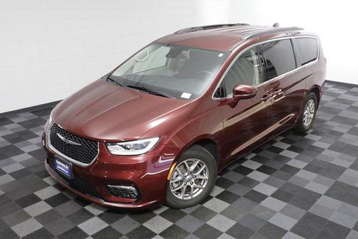 Velvet Red Pearlcoat 2021 Chrysler Pacifica Touring