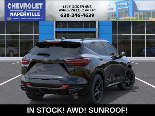 Black 2026 Chevrolet Blazer RS