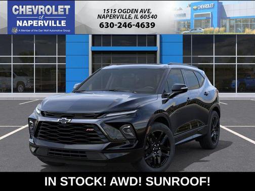 Black 2026 Chevrolet Blazer RS