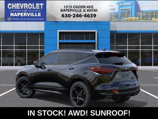 Black 2026 Chevrolet Blazer RS