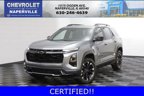 Sterling Gray 2025 Chevrolet Equinox FWD RS