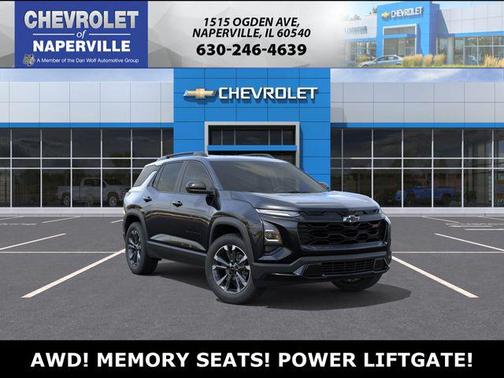 Mosaic Black Metallic 2026 Chevrolet Equinox AWD RS
