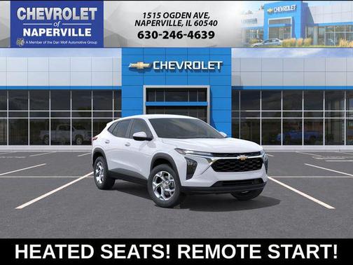Summit White 2026 Chevrolet Trax LS
