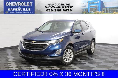 Pacific Blue Metallic 2021 Chevrolet Equinox 1LT