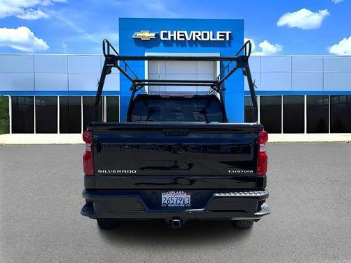 Black 2023 Chevrolet Silverado 1500 Custom