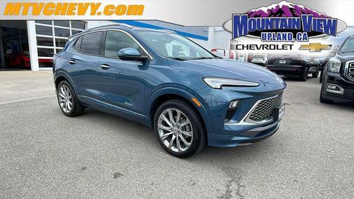 Ocean Blue Metallic 2024 Buick Encore GX Avenir