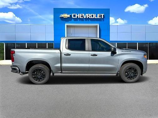 Sterling Gray Metallic 2026 Chevrolet Silverado 1500 Custom