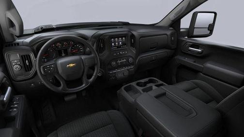Summit White 2026 Chevrolet Silverado 2500 Crew Cab, Long Bed, WT, RWD