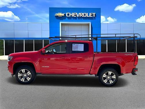 Red 2018 Chevrolet Colorado WT