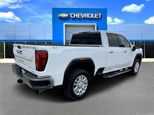 Summit White 2021 GMC Sierra 2500 SLT