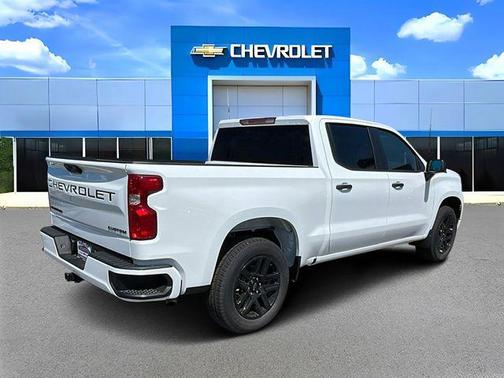 Summit White 2026 Chevrolet Silverado 1500 Custom