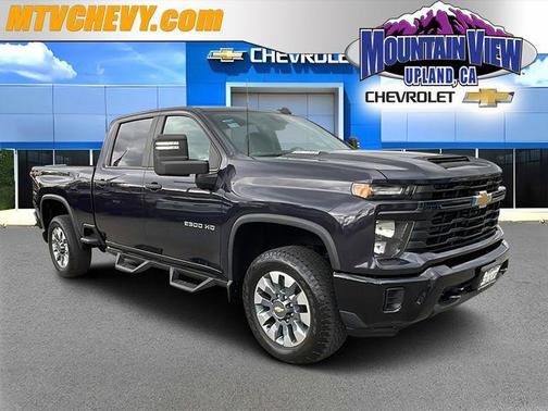 Dark Ash Metallic 2024 Chevrolet Silverado 2500 Custom