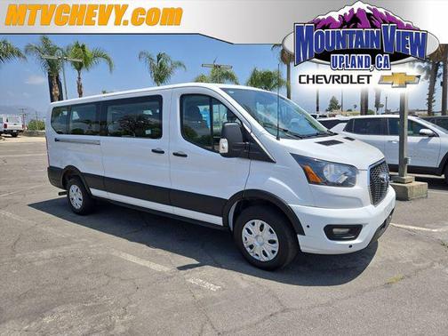 Oxford White 2025 Ford Transit-350 XLT