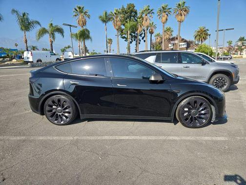 Solid Black 2021 Tesla Model Y Performance Dual Motor All-Wheel Drive