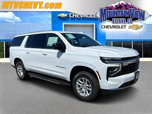 Summit White 2026 Chevrolet Suburban LS