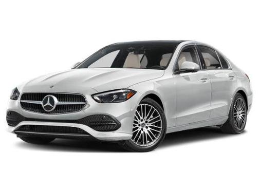 Polar White 2023 Mercedes-Benz C-Class Sedan