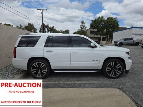 Summit White 2017 Chevrolet Tahoe Premier