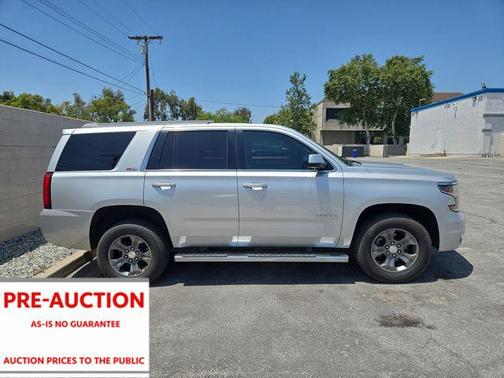 Silver Ice Metallic 2016 Chevrolet Tahoe LT