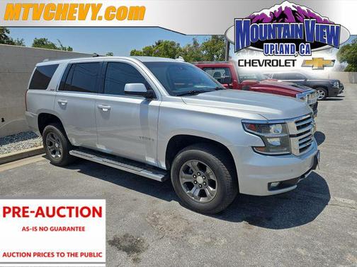 Silver Ice Metallic 2016 Chevrolet Tahoe LT
