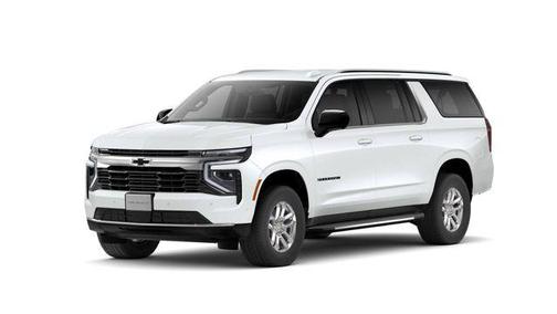 Summit White 2026 Chevrolet Suburban LS