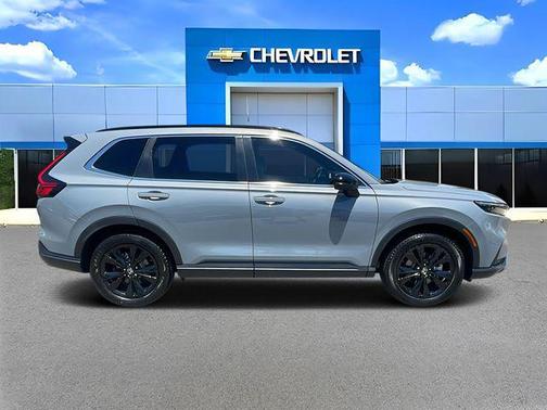 Grey 2025 Honda CR-V Hybrid Sport Touring AWD