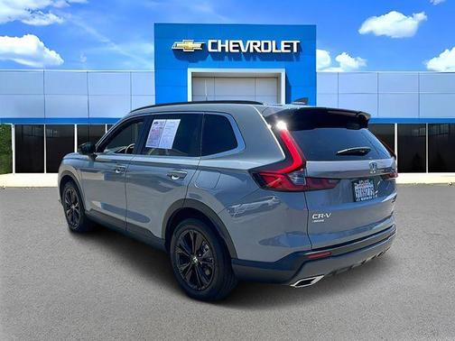 Grey 2025 Honda CR-V Hybrid Sport Touring AWD