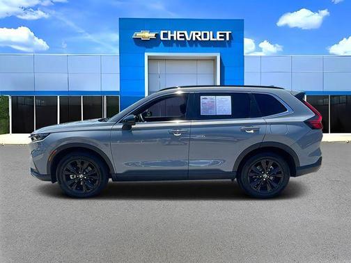 Grey 2025 Honda CR-V Hybrid Sport Touring AWD