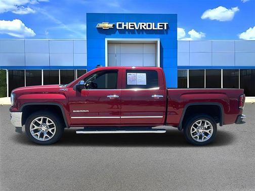 Burgundy 2018 GMC Sierra 1500 SLT