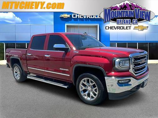 Burgundy 2018 GMC Sierra 1500 SLT