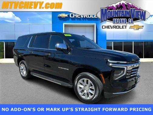 Black 2026 Chevrolet Suburban Premier