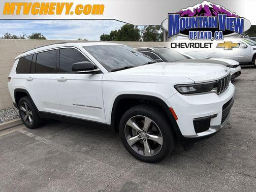 Bright White Clearcoat 2021 Jeep Grand Cherokee L Limited