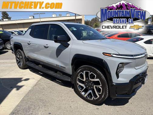 Slate Gray Metallic 2025 Chevrolet Silverado EV RST