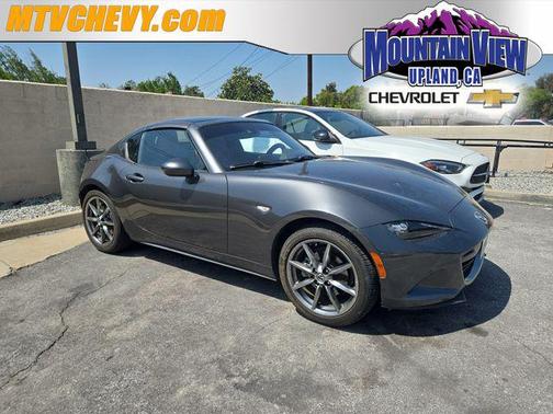 Machine Gray 2017 Mazda MX-5 Miata RF Launch Edition