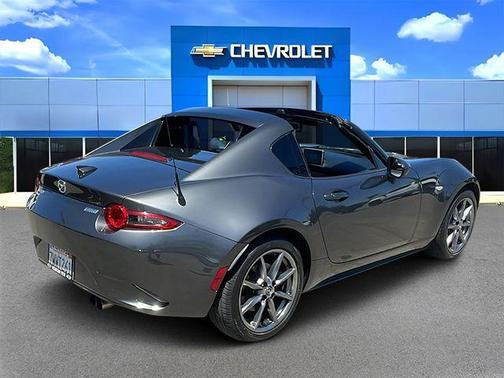 Machine Gray 2017 Mazda MX-5 Miata RF Launch Edition