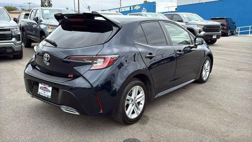 Blue 2019 Toyota Corolla SE