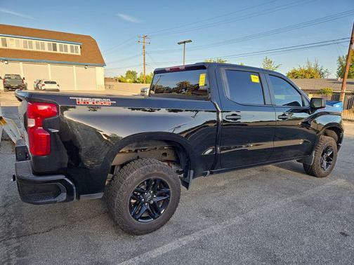 Black 2024 Chevrolet Silverado 1500 Custom Trail Boss