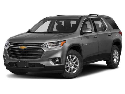 Satin Steel Metallic 2020 Chevrolet Traverse LT Cloth
