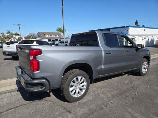 Satin Steel Metallic 2021 Chevrolet Silverado 1500 Custom
