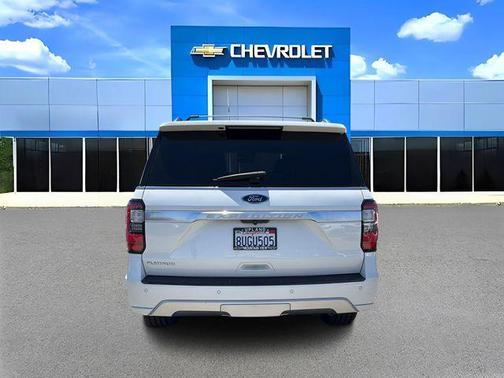 Star White Metallic Tri-Coat 2020 Ford Expedition Platinum