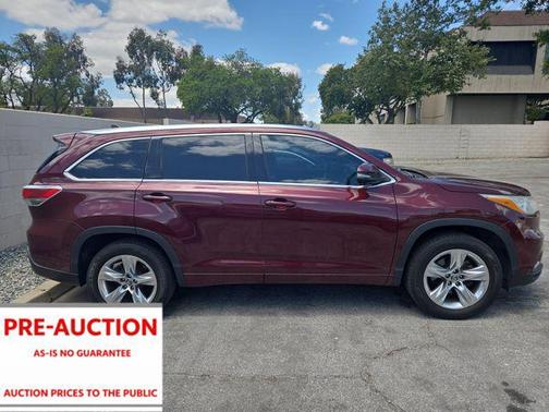 Ooh La La Rouge Mica 2016 Toyota Highlander Limited