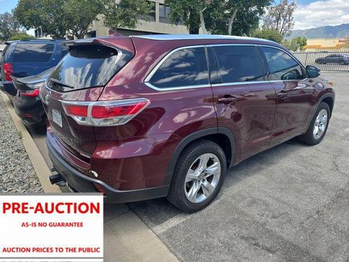 Ooh La La Rouge Mica 2016 Toyota Highlander Limited