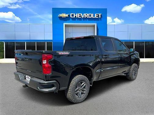 Black 2026 Chevrolet Silverado 1500 Custom Trail Boss