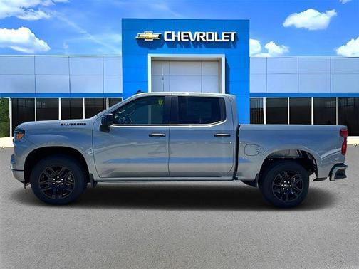 Sterling Gray Metallic 2026 Chevrolet Silverado 1500 Custom