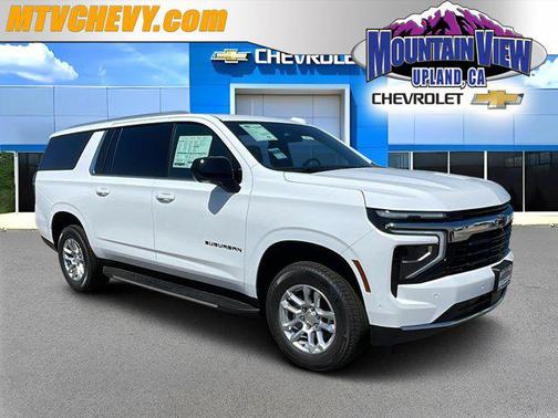 Summit White 2026 Chevrolet Suburban LS