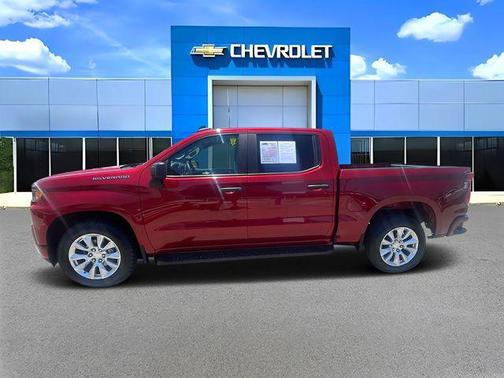 Cherry Red Tintcoat 2021 Chevrolet Silverado 1500 Custom
