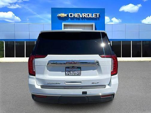 Summit White 2021 GMC Yukon SLT