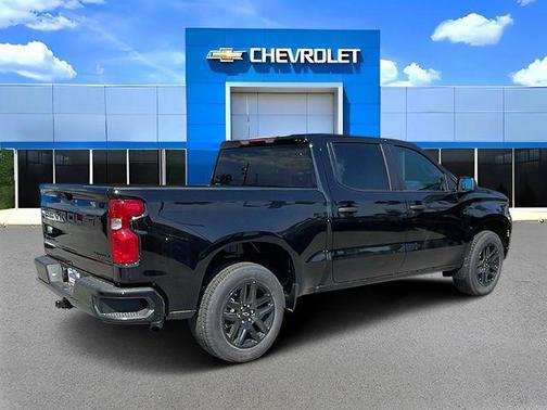 Black 2026 Chevrolet Silverado 1500 Custom