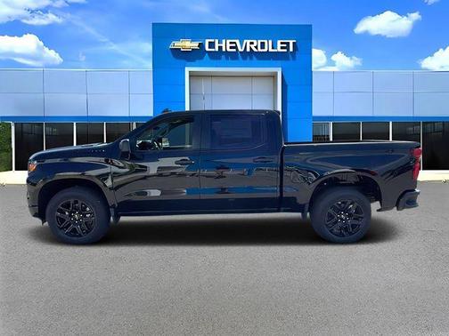 Black 2026 Chevrolet Silverado 1500 Custom