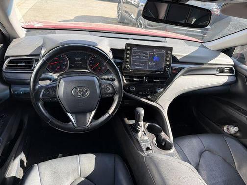 Supersonic Red 2021 Toyota Camry XSE