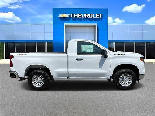Summit White 2026 Chevrolet Silverado 1500 WT
